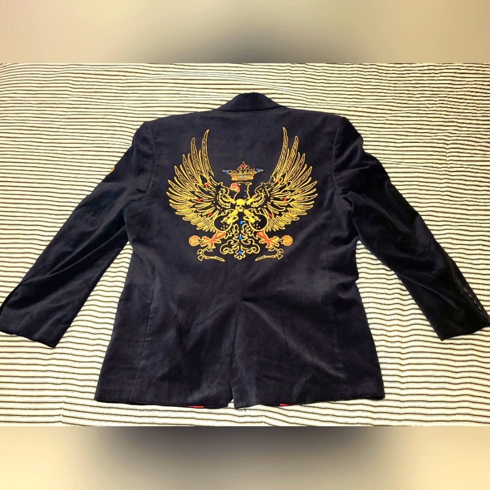 Velvet Rock-n-Roll Blazer